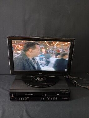 Serviced Magnavox DV220MW9 DVD VCR VHS Combo Player Recorder Tested No Remote